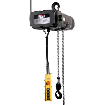 JET 460V 16.8 Amp TS Series 2 Speed 2 Ton 20 ft. Lift 3-Phase Electric Chain Hoist - JT9-144009