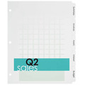 July Member-Exclusive Offer Save 10% off on One Item | Avery 11516 Print-On 11 in. x 8.5 in. 5-Tab Customizable Unpunched Dividers - White (5/Pack) image number 7