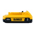 Batteries | Dewalt DCB203-2 (2) 20V MAX 2 Ah Lithium-Ion Compact Batteries image number 1