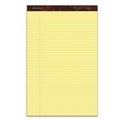  | Ampad 20-030R Gold Fibre 8.5 in. x 14 in. Wide/Legal Ruled Writing Pads - Canary Yellow (1-Dozen) image number 0