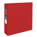  | Avery 79583 3 Locking One Touch EZD Rings 3 in. Capacity 11 in. x 8.5 in. Heavy-Duty Non-View Binder with DuraHinge - Red image number 0