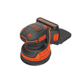 Random Orbital Sanders | Black & Decker BDCRO20C 20V MAX Lithium-Ion Brushed Cordless Random Orbital Sander Kit (1.5 Ah) image number 2