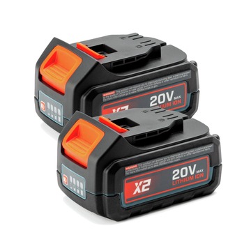 BATTERIES | Senix (2) 20V Max 5.0 Ah Lithium-ion Battery - S2K0B2-03