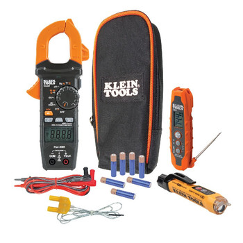 CLAMP METERS | Klein Tools HVAC Electrical Test Kit - CL320KIT