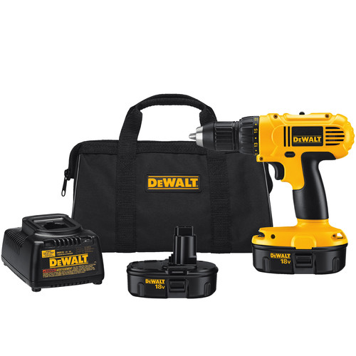 Drill Drivers | Dewalt DC970K-2 18V Cordless 1/2 in. Adjustable Clutch Drill Driver Kit image number 0