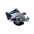 Clearance Center | Bosch GKS18V-22B25 18V Brushless Lithium-Ion Blade-Right 6-1/2 in. Cordless Circular Saw Kit with 2 Batteries (4 Ah) image number 1