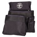 Tool Belts | Klein Tools 5701 PowerLine Series 11 in. x 6 in. x 12 in. 8 Pocket Tool Pouch - Black image number 0