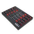 Screwdrivers | Wiha Tools 30280 (10-Piece) SoftFinish Cushion Grip Screwdriver Tray Set image number 2