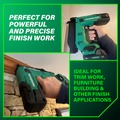Brad Nailers | Metabo HPT NT1850DGM 18V MultiVolt Lithium-Ion 18-Gauge Compact Cordless Brad Nailer Kit (2.0 Ah) image number 8