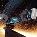 Clearance Center | Makita GAG03Z 40V max XGT Brushless Lithium-Ion 4-1/2 in./5 in. Cordless Paddle Switch Angle Grinder with Electric Brake (Tool Only) image number 3