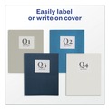 July Member-Exclusive Offer Save 10% off on One Item | Avery 47988 40 Sheet Capacity 11 in. x 8.5 in. Two-Pocket Folder - Black (25/Box) image number 6