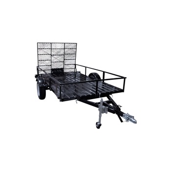 RSA 511996 | Detail K2 MMT6X10 6 ft. x 10 ft. Multi Purpose Open Rail Utility Trailer with Drive-Up Gate