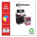 Primed for Savings Sale! | Factory Reconditioned Innovera IVR63XLTRI 330 Page-Yield Remanufactured High-Yield Ink Replacement for 63XL (F6U63AN) - Tri-Color image number 1