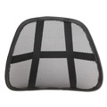 Buy 1 item, Get a Boardwalk Easy Grip Tape Measure for $5 | Alera ALEBR118 18.13 in. x 15.38 in. x 5.88 in. Mesh Backrest - Black image number 1