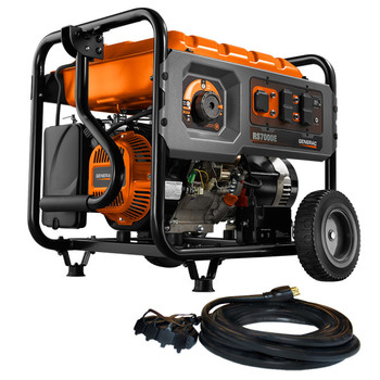 Generac RS7000E 7,000 Watt Portable Generator with Electric Start - 6673