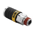 Air Chisels | Dewalt DXCM036-0237 1/2 in. MNPT x 1/2 in. Body Automotive Coupler image number 1