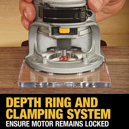 110v dewalt 611 router outlet