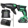 Screw Guns | Metabo HPT W18DAQBM 18V MultiVolt Lithium-Ion Brushless Cordless Drywall Screw Gun Kit with Collated Screw Magazine (2 Ah) image number 1
