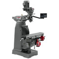Milling Machines | JET JTM-2 Mill with NEWALL DP700 3-Axis Quill DRO and X and Y Powerfeed Installed image number 0