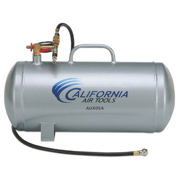 AIR TOOLS | California Air Tools 5 Gallon Aluminum Auxiliary Tank Hot Dog Air Compressor - CAT-AUX05A