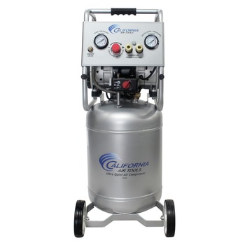 AIR COMPRESSORS | California Air Tools 10020C 2 HP 10 Gallon Ultra Quiet and Oil-Free Steel Tank Dolly Air Compressor - CAT-10020C