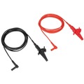 Detection Tools | Klein Tools 69367 2-Piece 10 ft. Heavy-Duty Alligator Clip Test Leads Set image number 0