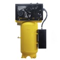 Stationary Air Compressors | EMAX ES07V080V1 E350 Series 7.5 HP 80 gal. Industrial 2 Stage V4 Pressure Lubricated Single Phase Patented SILENT Air Compressor image number 4