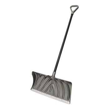 PRODUCTS | Suncast 24 in. Width x 57.55 in. Length Steel Core Snow Pusher with Wear Strip - SP2450