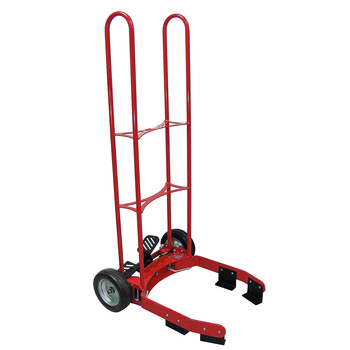 PRODUCTS | Branick 400 lbs. Capacity Hands-Free Foot Operated Tire Cart - Red - TC400