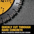 Circular Saw Blades | Dewalt DW47924 9 in. XP4 All-Purpose Segmented Diamond Blade image number 7