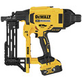 Crown Staplers | Dewalt DCFS950P2 20V MAX XR Lithium-Ion 9 Gauge Cordless Fencing Stapler Kit with 2 Batteries (5 Ah) image number 1