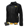 Heated Jackets | Dewalt DCHJ090BD1-S Structured Soft Shell Heated Jacket Kit - Small, Black image number 0