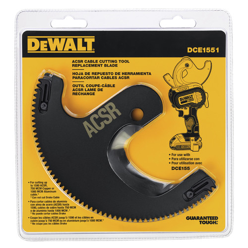 Cutter Wheels | Dewalt DCE1551 ACSR Cable Cutting Tool Replacement Blade image number 0