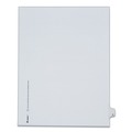 July Member-Exclusive Offer Save 10% off on One Item | Avery 82201 10-Tab "3-in 11 in. x 8.5 in. Allstate Style Preprinted Legal Exhibit Side Tab Index Dividers - White (25/Pack) image number 0