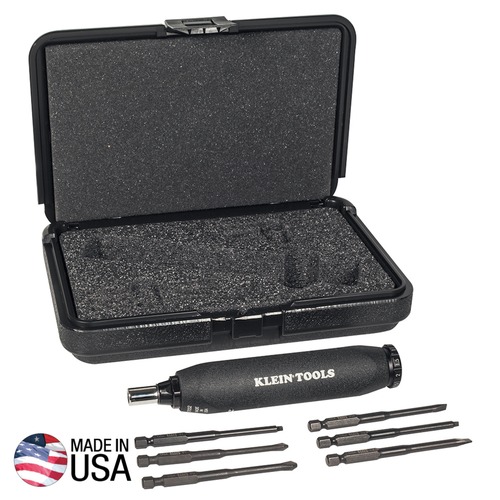 Screwdrivers | Klein Tools 57032 6-Piece Torque Screwdriver Set image number 0