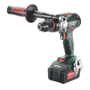 Metabo 18V Brushless Lithium-Ion 1/2 in. Cordless Hammer Drill Driver Kit with 2 Batteries (5.2 Ah) - 602360520