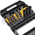 Socket Sets | Dewalt DW22812 10 Pc 1/2 in. SAE Drive Impact Ready Socket Set image number 1