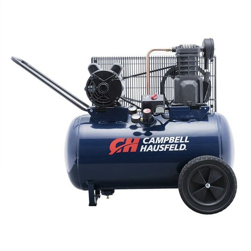 Portable Air Compressors | Campbell Hausfeld VT6290 2.0 HP 20 Gallon Oil-Lube Wheeled Horizontal Air Compressor image number 0