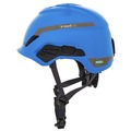  | MSA 10194793 V-Gard H1 Fas-Trac III Pivot Novent ANSI EN397 Safety Helmet -  Blue image number 1