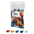 Electronics | Klein Tools VDV824-650 100-Piece Strain Relief Boots for RJ45 Data Plugs and CAT5e/CAT6 Cables - Assorted Colors image number 6