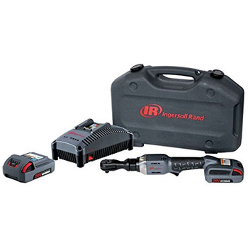 CORDLESS RATCHETS | Ingersoll Rand Variable Speed Lithium-Ion 3/8 in. Cordless Ratchet Wrench Kit with (2) 2.5 Ah Batt. - R3130-K22
