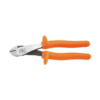 Klein Tools D248-8-INS 8 in. Angled Head High-Leverage Insulated Diagonal Cutting Pliers