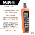 Detection Tools | Klein Tools ET110 Cordless Carbon Monoxide Detector Kit image number 8