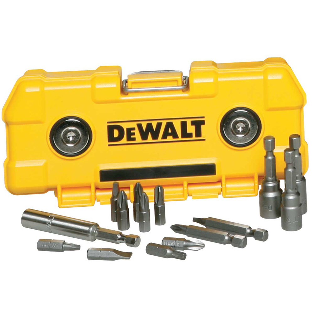 Dewalt DWMTC15 Tough Case with 15Piece Screwdriving Bit Set