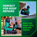 Coil Nailers | Metabo HPT NV1845DAM 18V MultiVolt Lithium-Ion Cordless Coil Roofing Nailer Kit (2 Ah) image number 9