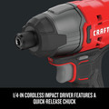  | Factory Reconditioned Craftsman CMCK200C2R 20V Variable Speed Lithium-Ion 1/2 in. Cordless Drill Driver and 1/4 in. Impact Driver Combo Kit (1.3 Ah) image number 5
