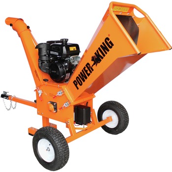 PRODUCTS | Power King 14 HP Powered by KOHLER CH440 Engine 5 in. Chipper Shredder with Extra Steel Blades/All-Weather Protective Cover/Wheel Base Extension Kit/Tow Bar - PK0915-EH
