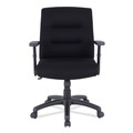  | Alera 12010-03B Kesson Series 17.71 in. to 21.65 in. Seat Height Petite Office Chair - Black image number 1