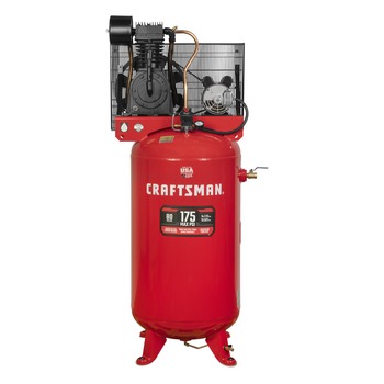 PRODUCTS | Craftsman 230V 22 Amp 5 HP 2-Stage 80 Gallon 13.5 SCFM 175 PSI Oil-Lubricated Electric Vertical Corded Air Compressor - CMXECXM803.COM