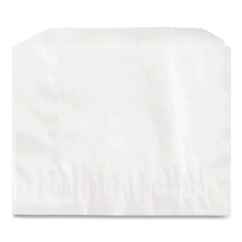 Bagcraft 4-1/2 in. x 3.5 in. French Fry Bags - White (2000/Carton) - 450003